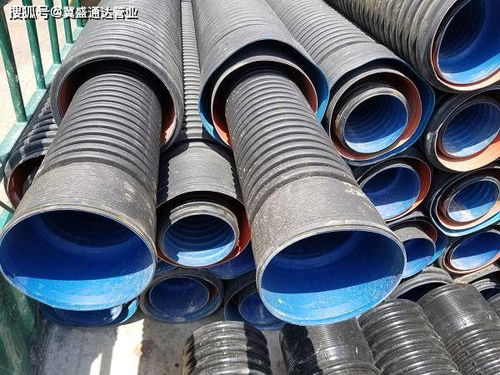山西冀盛通達管業雙壁波紋管共分3個系列,國標波紋管內壁為藍色,非標為黑色
